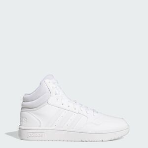 Adidas Women Triple White Basketball Sneakers Trainers 9.5